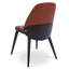 Chaise d'appoint rembourrée en bois massif Scheinuk-1534744453