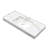 Sintered Stone Countertop and Undermount Ceramic Basin