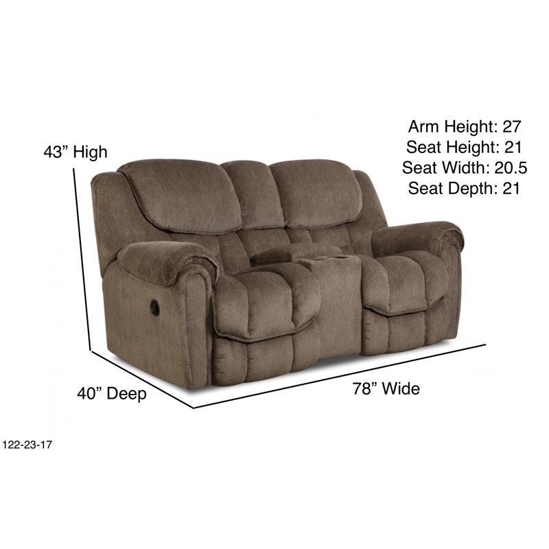 Causeuse inclinable E 78