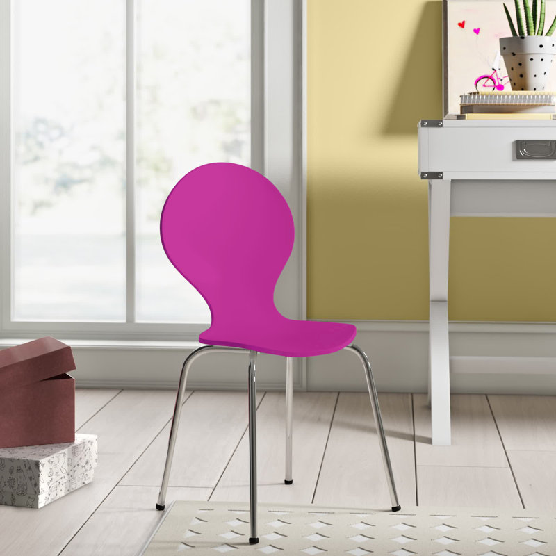 Chaise de bureau Milperra, pour enfants, Mauve