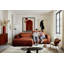 Almontiser Cozzy Reclining Corner Sofa in Curdouy Velvet Fabric-113529869-113887367