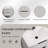24" Wall Mounted Single Bathroom Vanity Set with Sink Top, Floating Cabinet with Soft-Close Drawers, Grey-124579427-124579433