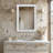 Arber Solid Wood Flat Mirror-63624113-63626851