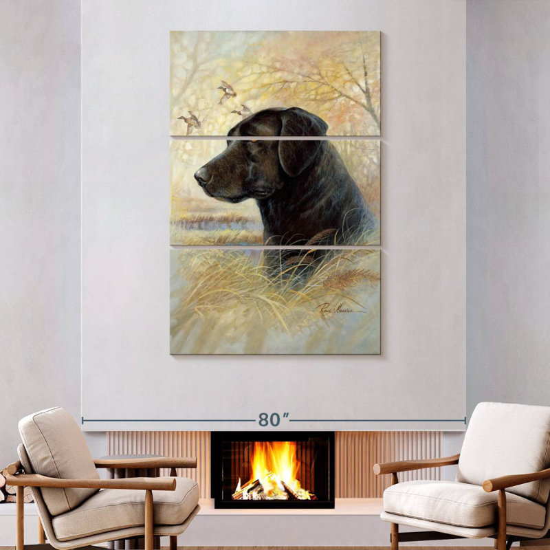 Brampt Devoted Friend, 74" H x 48" W