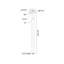 Rohl 24 7/16" Ceiling Shower Arm-5923363