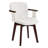 Mid-Century Faux Leather Upholstered Dining Chairs