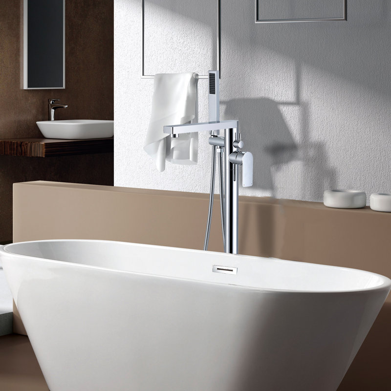 Floor Tub Spout, Chrome