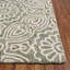 Tapis d'intérieur en laine et coton touffeté à la main Blossom-1895385728