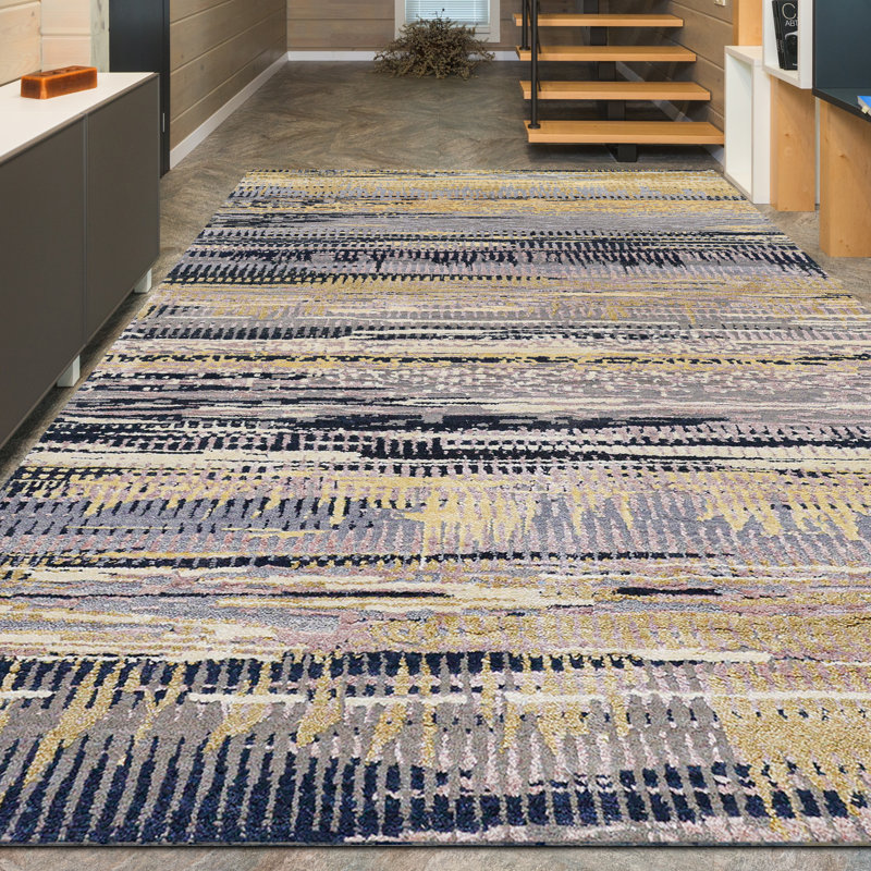 Hand Knotted Abstract Indoor Rug