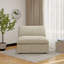 Chaise à housse en mélange de lin-1833062046