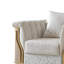 Chaise Dunleavy crème