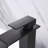 Waterfall Spout Bathroom Faucet,Single Handle Bathroom Vanity Sink Faucet-118499357