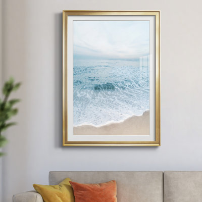 Tranquil Ocean I par Natalie Carpentieri - reproduction de photo sur papier encadrée