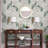 Laura Ashley Belvedere Sage Green Wallpaper