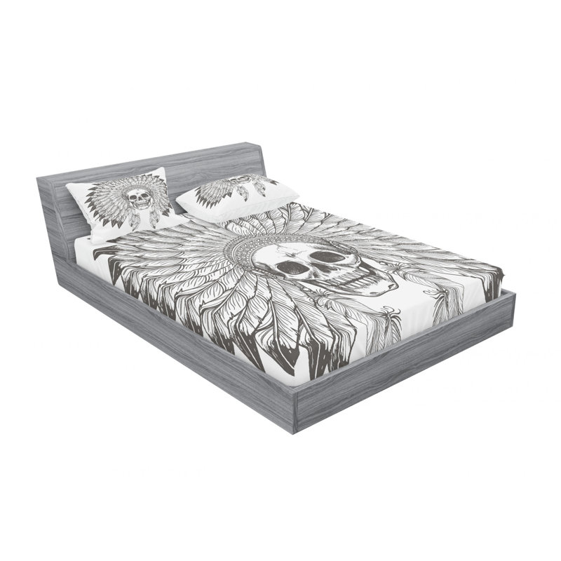 Microfiber Sheet Set, Full/Double Sheet Set with Fitted Sheet