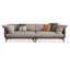Canapé modulaire 100% polyester kaki café-1807387194-1807387195