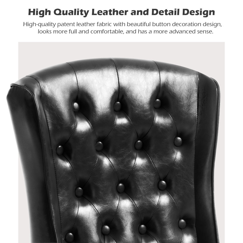 Chaise de bureau Carraton, Noir