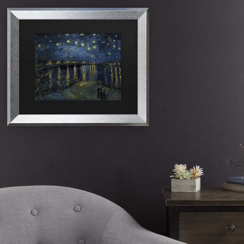 Modern & Contemporary, 11" H x 14" W x 0.5" D, Silver Framed