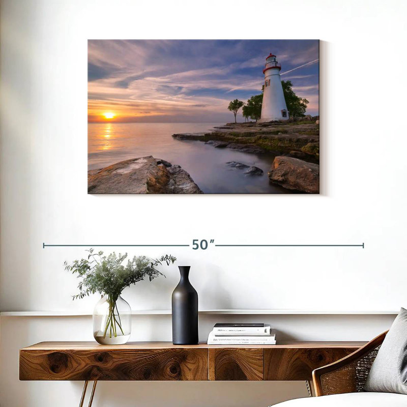 Marblehead lighthouse photography Aletra, H 24 po x l 36 po