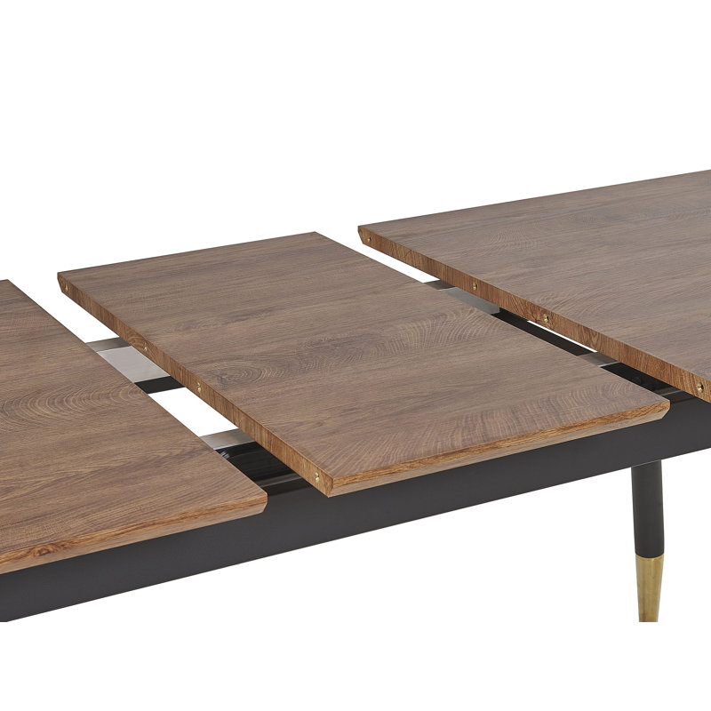 Changir Extendable Metal Base Dining Table
