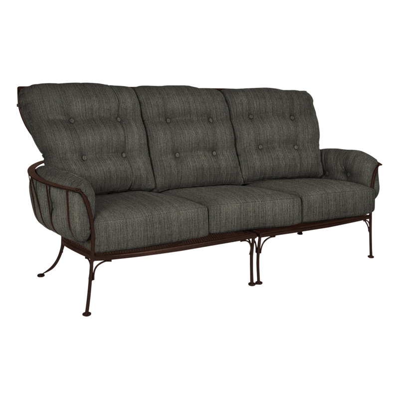 Monterra Outdoor 3 - Seat Patio Sofa, Copper Creek, Pique Midnight