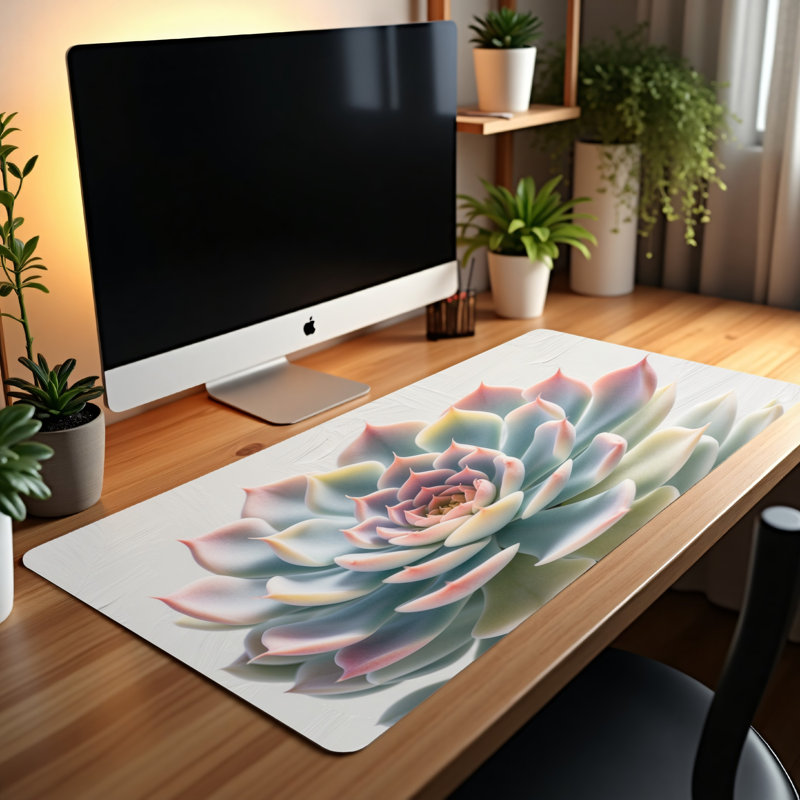 Polyester Desk Pad, 31.5x15.5