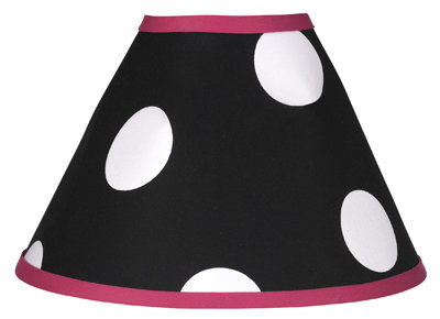 Hot Dot 7" Cotton Empire Lamp Shade