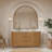 Nova 66" Marble Top Double Sink Vanity