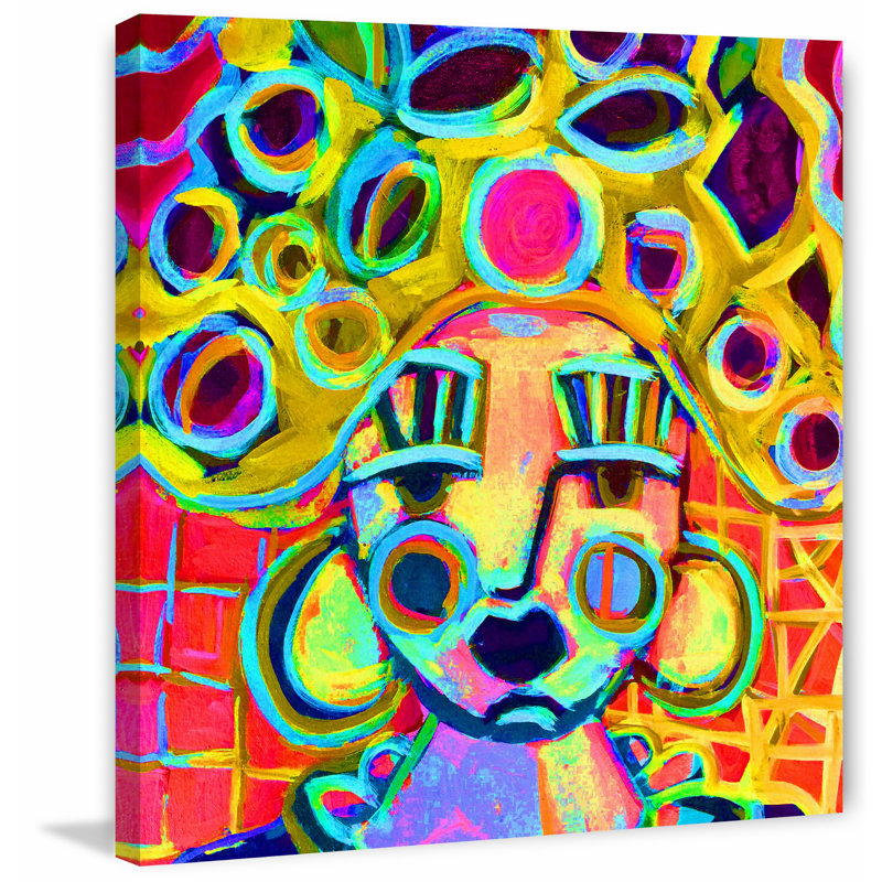 Michelle Rivera - Wrapped Canvas Painting, 81cm H x 81cm W
