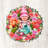 Manufactured Wood New Year's Decoration