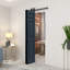 Porte de grange pliante à panneaux en panneau de fibres à densité moyenne avec ensemble de quincaillerie d'installation-86499647-87350883