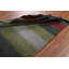 Tapis oriental rayé Gabbeh noué à la main 6 x 8