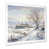 White Picture Framed