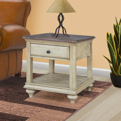 Wilfred Solid Wood End Table