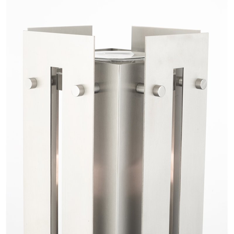 Transparent Lantern Head, Brushed Nickel