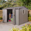 Rowlinson Brentvale Premium Apex Metal Shed-124357892