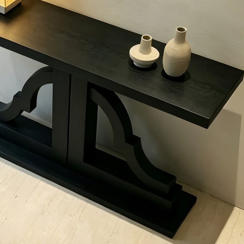 Console Wabi-sabi, H 31,5 po x l 70,9 po x P 13,8 po