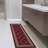 Non-Slip Trellis Area Rug For Living Room, Hallway Runner, Entryway Rug, Red-418218037