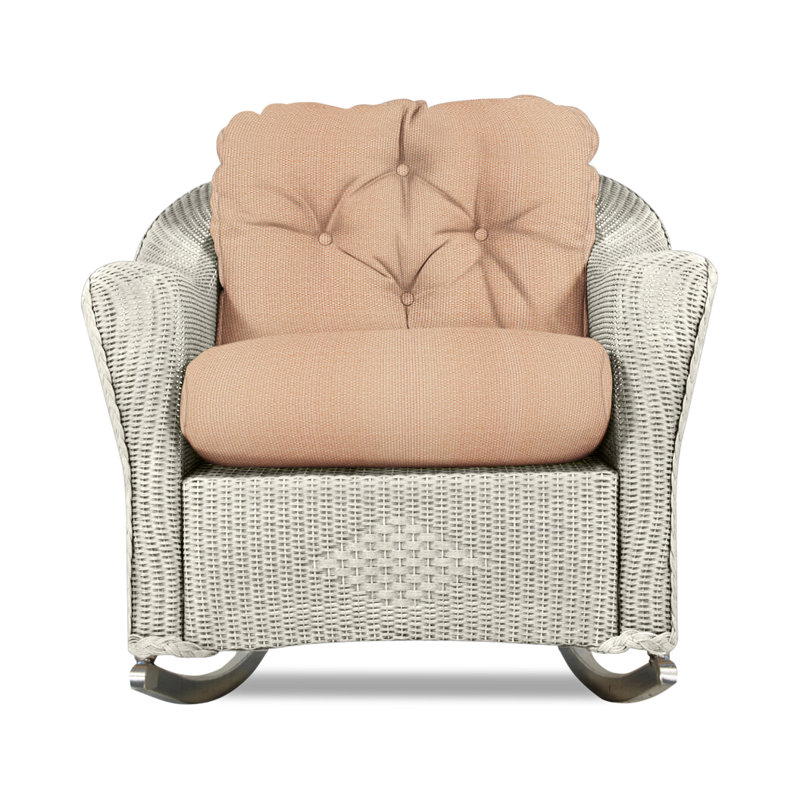 Reflections Outdoor Rocker Chair, Beach Navy, Linen