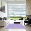 Tapis mauve en laine-1275959546