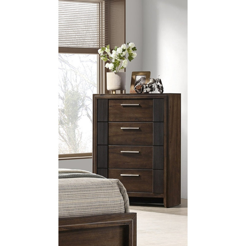 Commode contemporaine à 4 tiroirs 1Pc