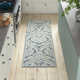 Tansy Handmade Wool Blue/Ivory Rug