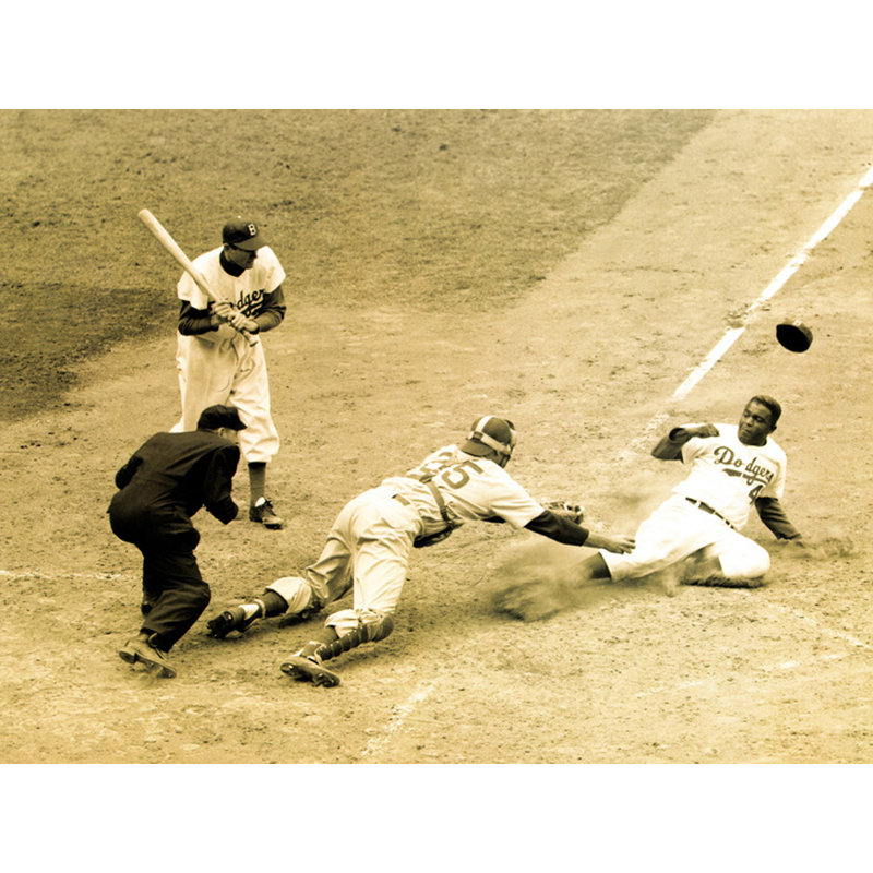 Jackie Robinson volant la maison