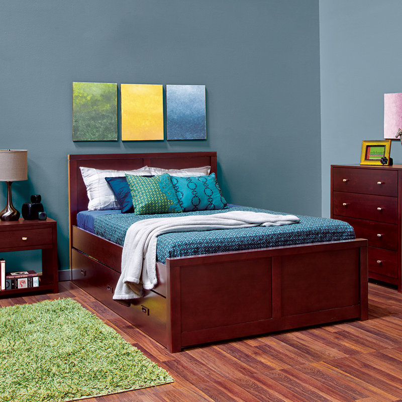 Edmonson Kids Full with Trundle with Drawers