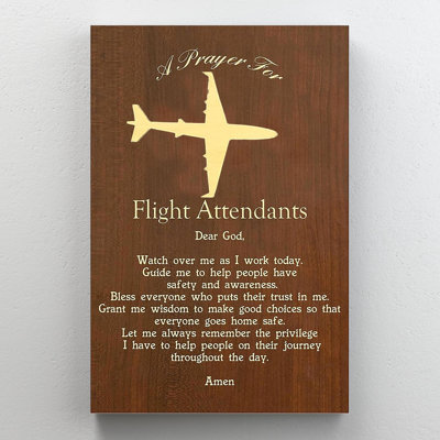 Anxhela " A Prayer For Flight Attendants "