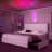 Upholstered Platform Storage Bed Frame With Galaxy Projector, 4 Dustproof Storage Drawers, Adjustable Vintage Nailhead Trim Headboard-321038624-321038626