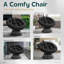 Fauteuil d'appoint pivotant avec coussin extra épais Ariyelle Papasan pour un confort ultime-88730977-88730978-132490086