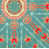 Teal/Green/Red/Pink