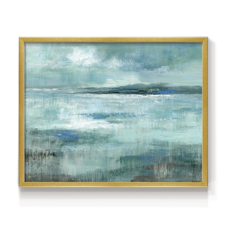 Isle View -Framed Print - Restickable, 8" H x 10" W