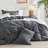 Best Seller Bedsure Cotton Fabric With Microfiber Inner Fill Comforter Set, 143TC-106246646-106246649